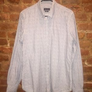 Zara Slim Fit Button Down Shirt (S)